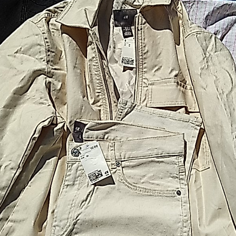 HandM desighner all white outfit